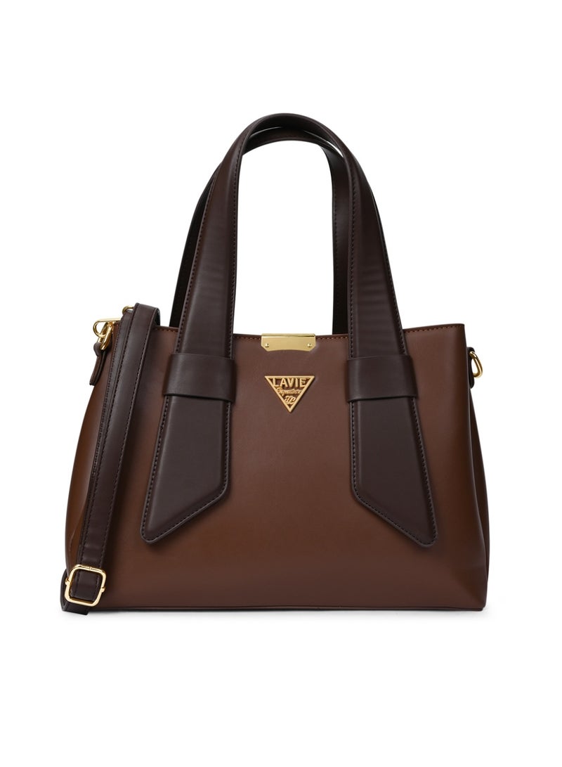 Lavie Signature Women's Nashville 3C Satchel (Tan) - Image 1