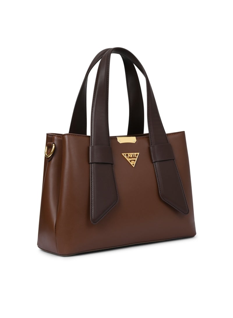 Lavie Signature Women's Nashville 3C Satchel (Tan) - Image 5