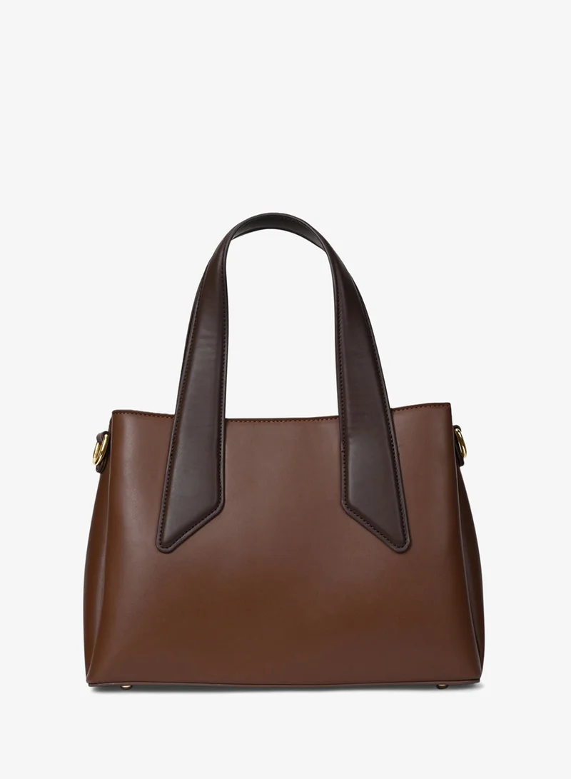 Lavie  Signature Women's Nashville 3C Satchel (Tan) for Women | Best Price UAE