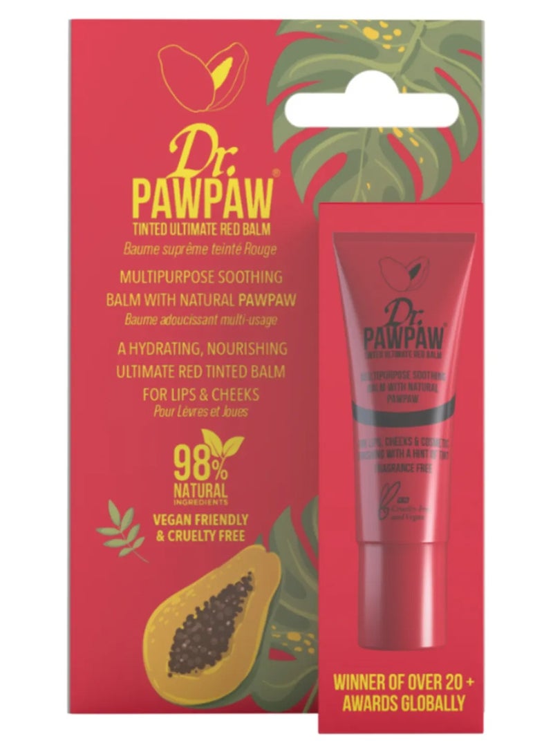 Dr.PAWPAW Dr. Pawpaw Tinted Ultimate Red Balm 10ml