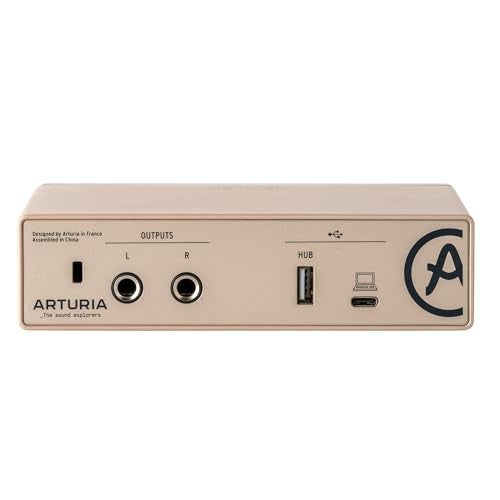 Arturia MiniFuse USB-C Audio Interface (Champagne, MiniFuse 1) - Image 3