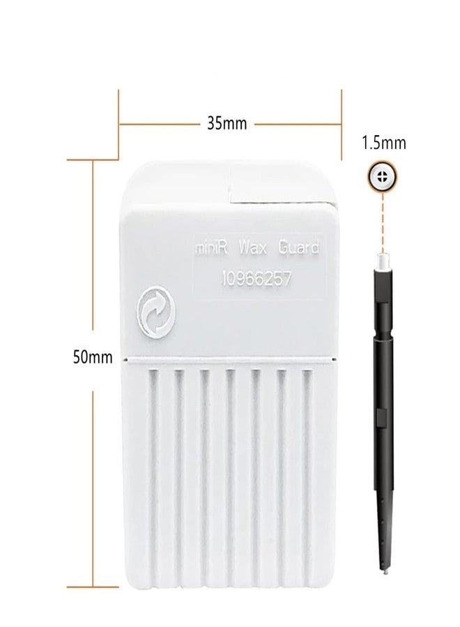 SoundLink Original for Signia, MiniReceiver Wax Guards Hearing Aid Wax Guard Filter Traps - 1 Pack (8 Filters) - Image 4
