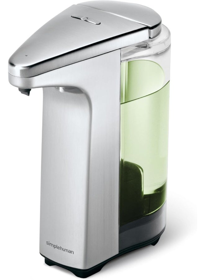 simplehuman simplehuman ST1023 237ml Automatic Hand Motion Liquid Soap Dispenser, Volume Control, Brushed Nickel  - Image 1