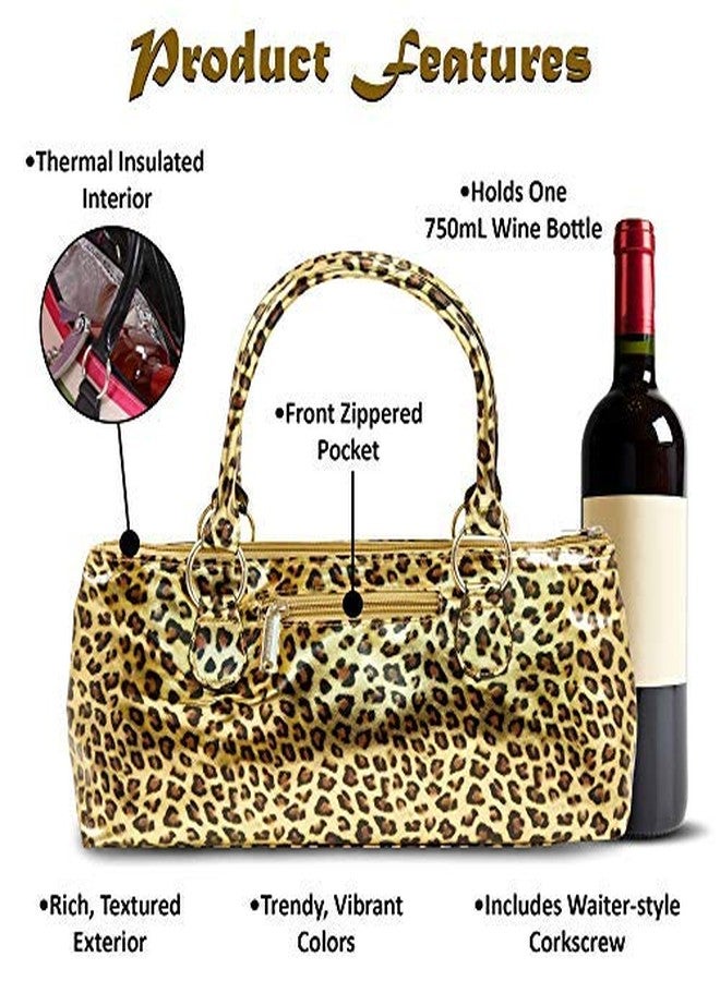 PRIMEWARE Cheetah Wine Clutch - Image 3
