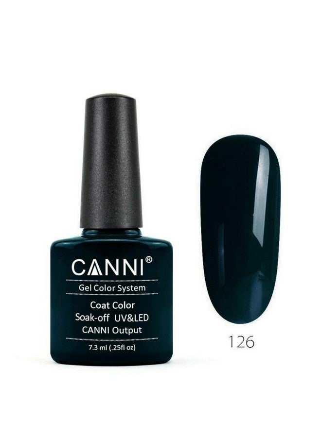 CANNI Gel polish LED UV Nail Gel 7.3ml Soakoff UV LED Polish (CANNI-126) - Image 2