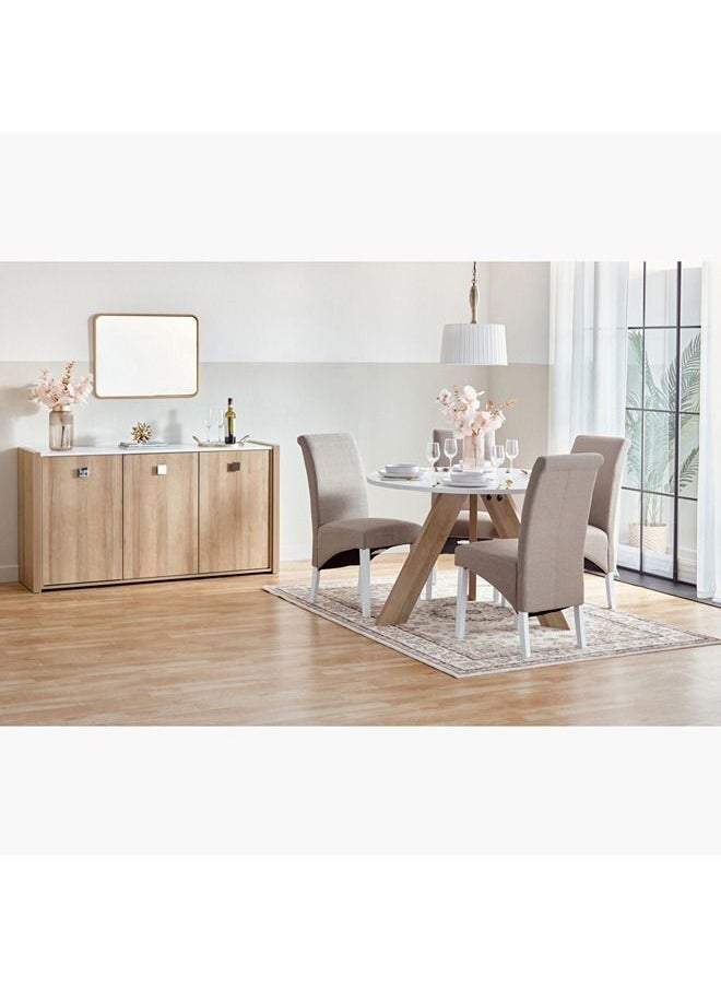 Home Box - طاولة طعام كامبريدج تتسع لـ 4 أشخاص 120x74x120 سم - Image 1