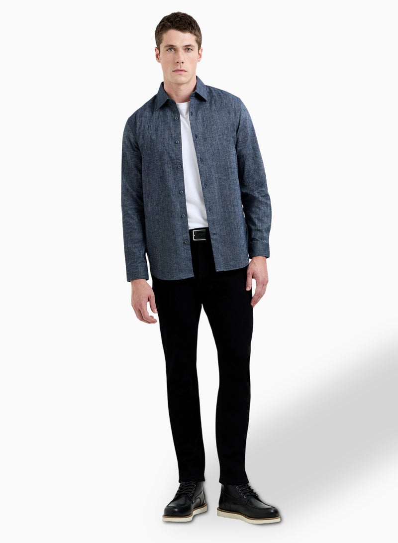 French Connection Structured Regular Fit Shirt - Image 4