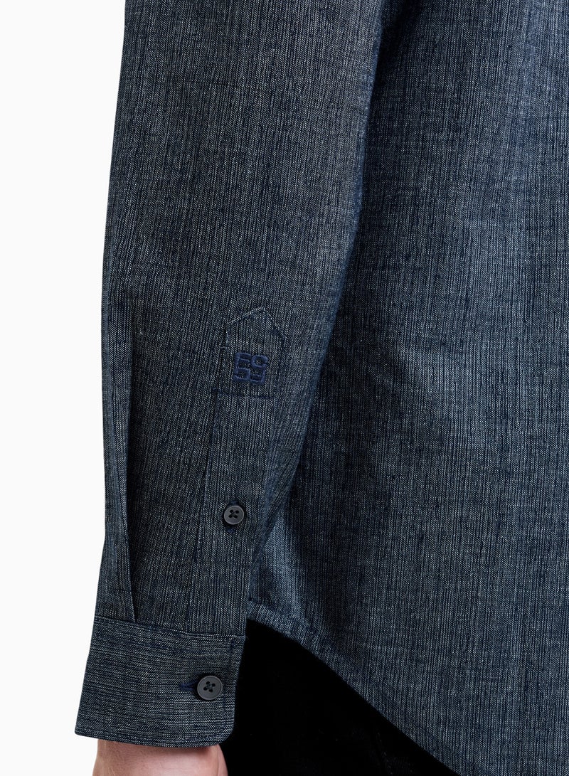 French Connection Structured Regular Fit Shirt - Image 5