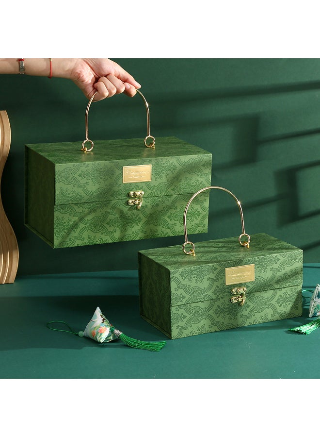 Relex Green Gift Box, Elegant Gift Box with Ribbon, Candy Boxs for Ramadan, Birthdays, Mother's Day, Weddings, Party (25x14x12cm) - Image 4