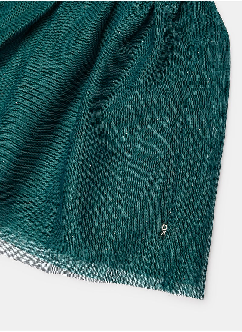 Okaidi Green Skirts for Girls  - Image 4