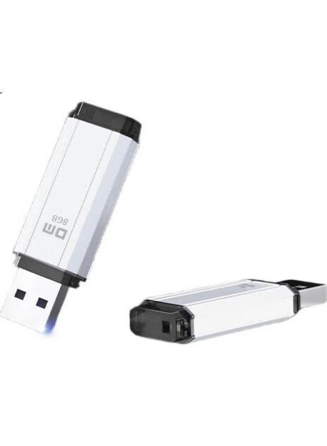 Dm Daimai 8Gb Usb2.0 Flash Drive Pd206, Silver, Small Usb Drive For Bidding, Enterprise Competition, Computer And Car Use - Image 2