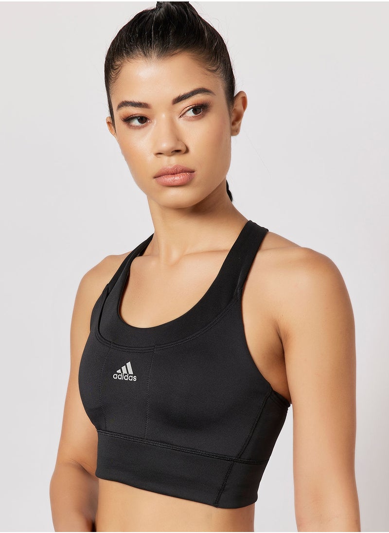 Adidas - Running Medium-Support Pocket Bra - Image 1