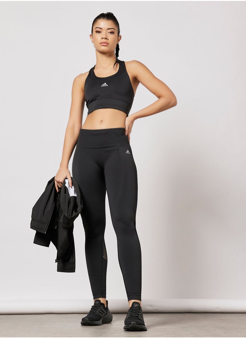Adidas - Running Medium-Support Pocket Bra - Image 1