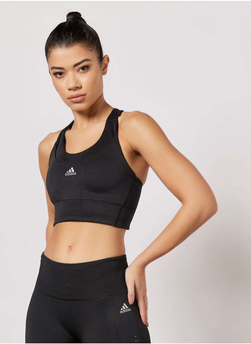 Adidas - Running Medium-Support Pocket Bra - Image 1