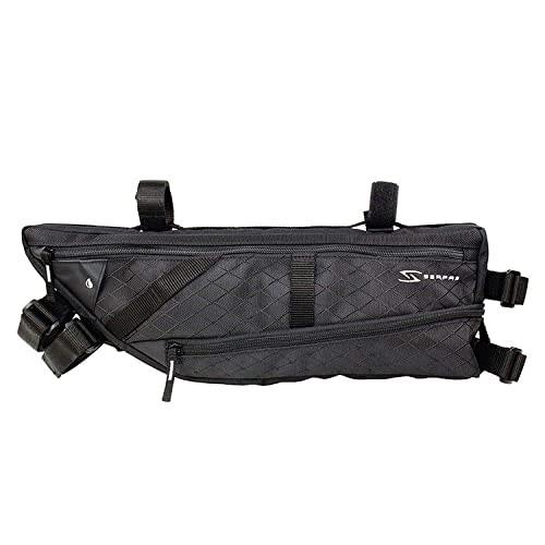 Serfas Ark Expandable Half-Frame Bicycle Bag (Black) - Image 1