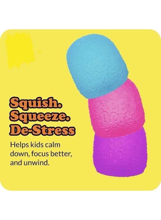 Schylling NeeDoh Gumdrop Squishy Fidget Toy, Sweetie-Themed Schylling Stress Ball, Kids' Sensory Toys for Anxiety Relief, Safe Non-Toxic Dough Material(Purple) - Image 4