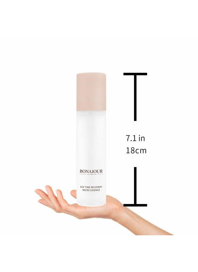 BONAJOUR [BONAJOUR] EGF Time Recovery Micro Essence, Natural Revitalizing & Moisturizing, Anti-Aging, Anti-Wrinkle and brightening, for dry skin 4.5 Fl. Oz  - Image 5