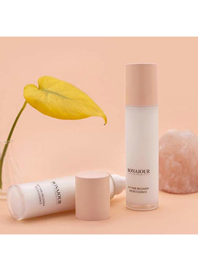 BONAJOUR [BONAJOUR] EGF Time Recovery Micro Essence, Natural Revitalizing & Moisturizing, Anti-Aging, Anti-Wrinkle and brightening, for dry skin 4.5 Fl. Oz  - Image 2