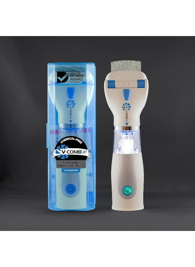 V-Comb Licetec A1 - Cordless Head Lice Device (Chemical Free/Rechargeable)  - Image 2