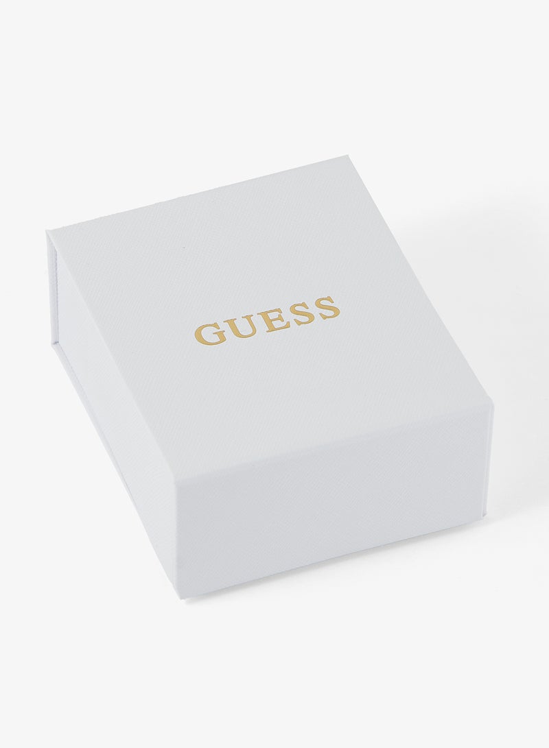 GUESS Wild Flower Logo Earrings - Image 3