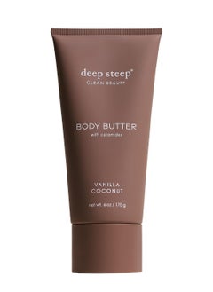 Deep Steep Deep Steep Body Butter, 6oz (Vanilla Coconut)  - Image 1