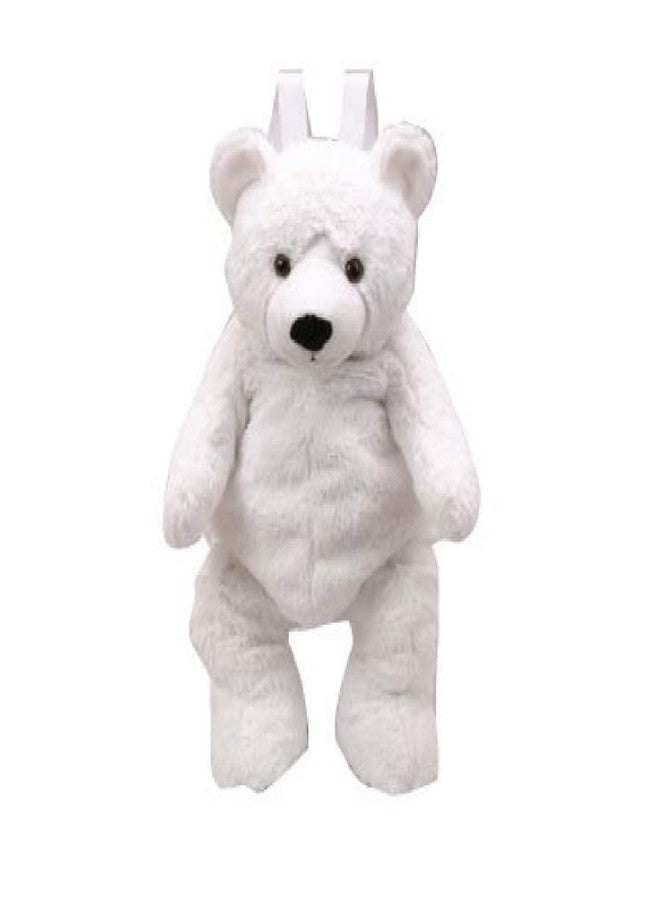 Unipak 1874PL Polar Bear Backpack, Plush Toy, 16-inches High - Image 1