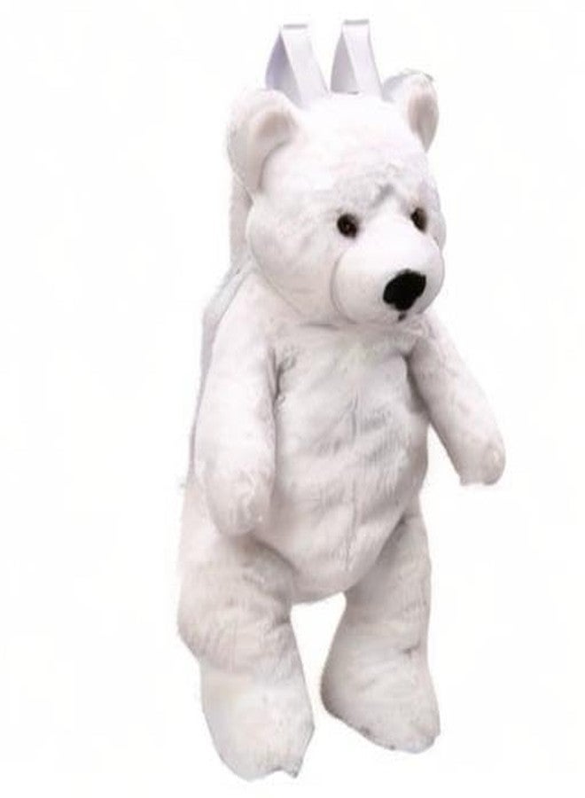 Unipak 1874PL Polar Bear Backpack, Plush Toy, 16-inches High - Image 2