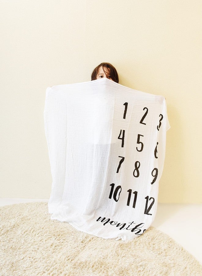 Mud Pie Monthly Milestone Blanket Photo Prop Set - Image 2