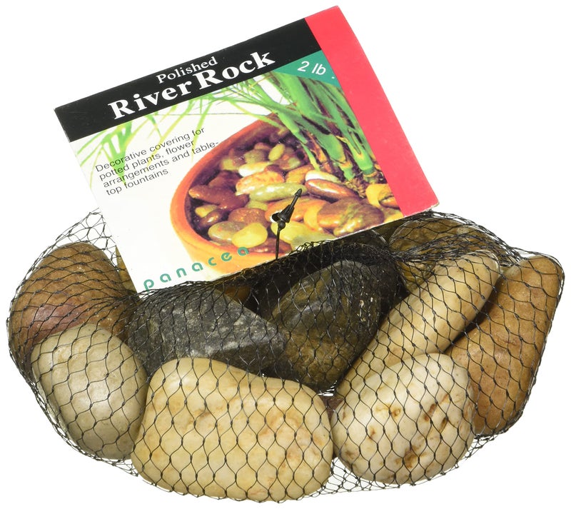 Panacea 70005 River Rock, Mix Color, 2 Pounds,green - Image 1