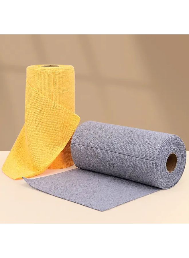 Light Cloud Ash Cleaning Cloth Roll 1pc Oil Free Sanitizing Kitchen Towel Rag - Image 3