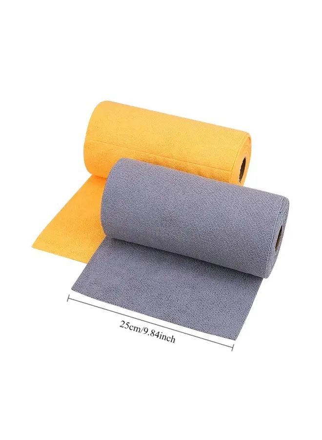 Light Cloud Ash Cleaning Cloth Roll 1pc Oil Free Sanitizing Kitchen Towel Rag - Image 5