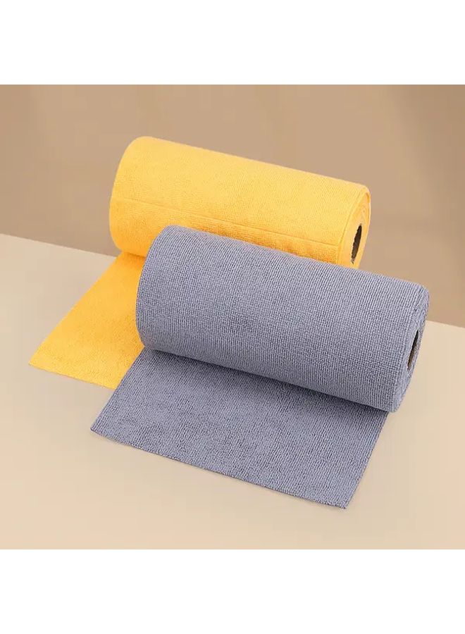 Light Cloud Ash Cleaning Cloth Roll 1pc Oil Free Sanitizing Kitchen Towel Rag - Image 2