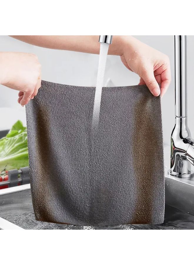 Light Cloud Ash Cleaning Cloth Roll 1pc Oil Free Sanitizing Kitchen Towel Rag - Image 4