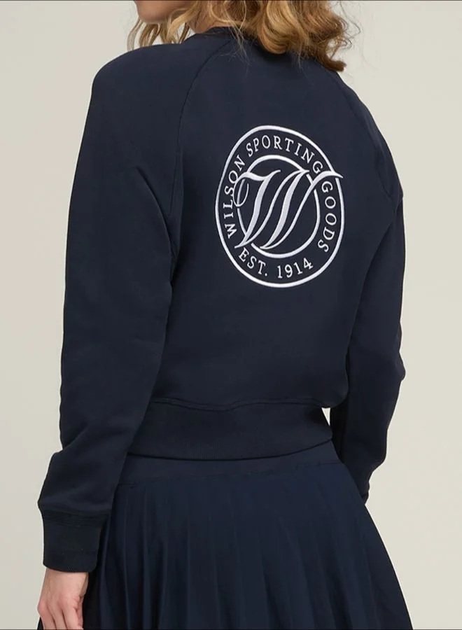 Wilson  Sideline Crew Navy/White  | Best Price UAE
