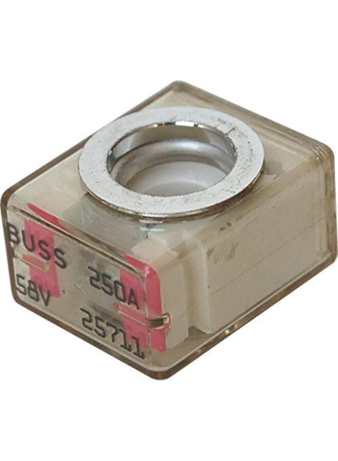 Generic 250A New Energy Electric Vehicle Battery Fuse Holder Ceramic Square Fuse Insulation Fuse Hol  - Image 2