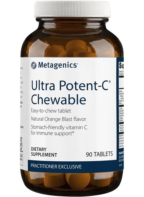Ultra Potent-C® Chewable – Vitamin C – Chewable Orange-Flavor Vitamin C for Immune Support* | 90 Count