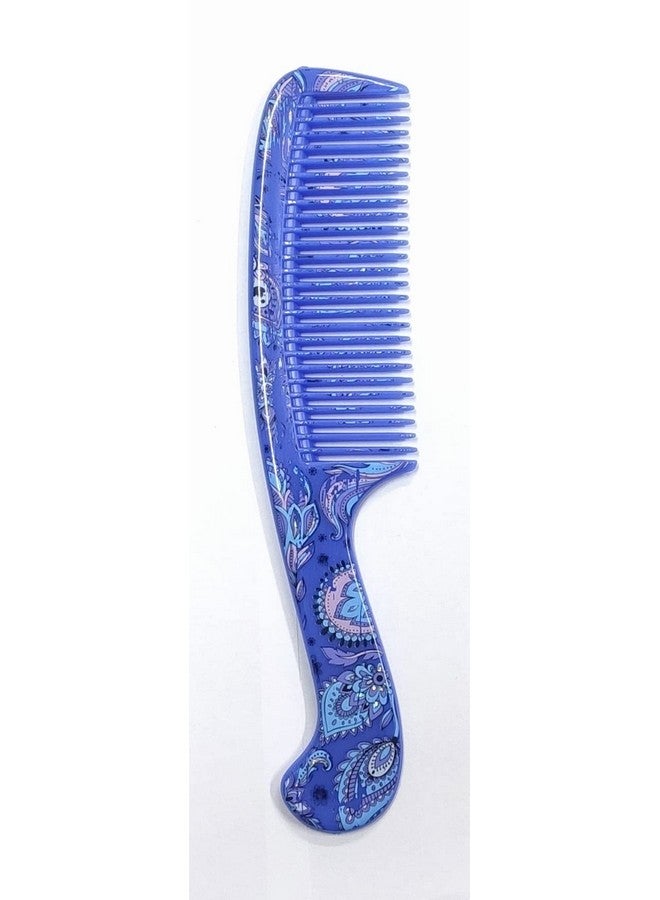 مابل مشط شعر مابل دريسينج بمقبض لفك التشابك مطبوع للنساء والرجال، متعدد الألوان، عبوة من 4 قطع - Image 4