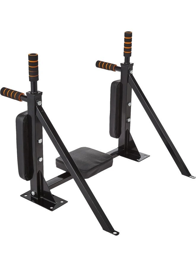 TA Sport Wall Push Up Bar V8634 | Heavy-Duty Wall Mounted Pull-Up & Push-Up Bar | 200kg Capacity | Grey - Image 3
