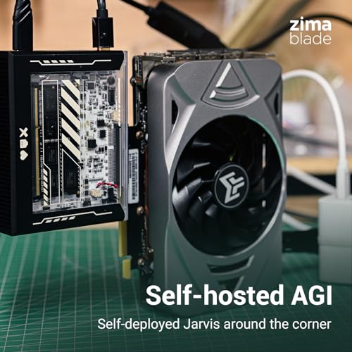 ZimaBlade Home Server Starter Kit, 16GB RAM + 32GB eMMC, Open x86 Platform, CasaOS Preinstalled,Docker & Self-Hosting Ready, Quiet Low Power, PCIe Expandable, Remote Access, 4K Media Server - Image 5