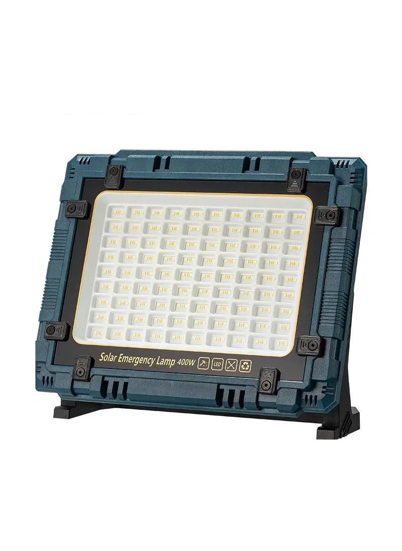 MAPPLE CREATION MAPPLE CREATION Multifunctional Solar Portable Light USB Rechargeable LED Flashlight with Side Light FloodlightSpotlight for Home Outdoor Camping Fishing Hiking  - Image 1