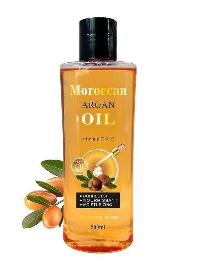 Argan Oil Moisturizing Lightening Serum Oil 200 ml