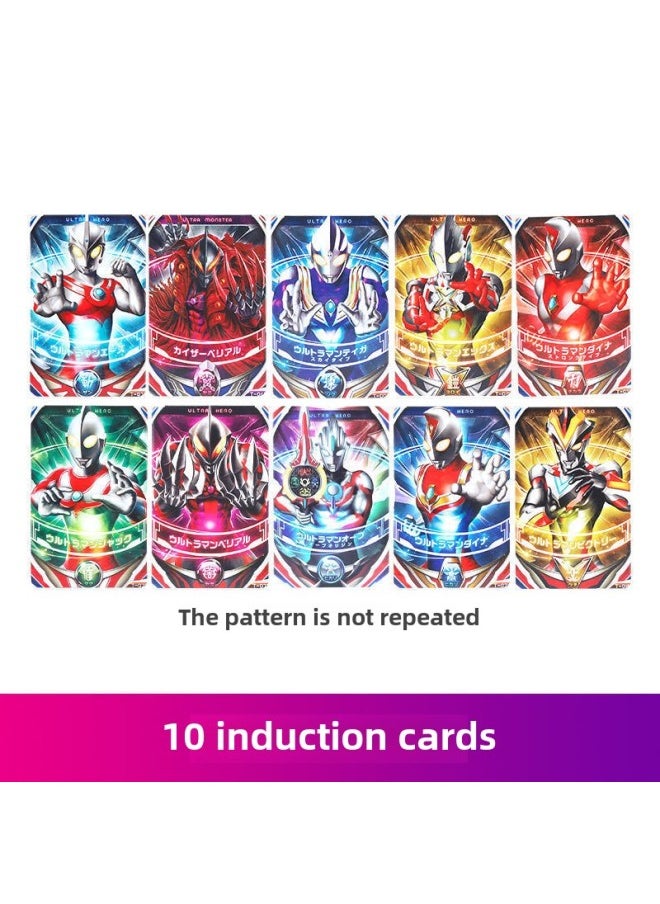 null - Langrisser Induction Ring Light Saw Card Bracelet Summoner Suit Deformation Toy-Color:Induction Holy Sword + 1 Induction Card (send Card + Battery)-Specifications:Standard - Image 1