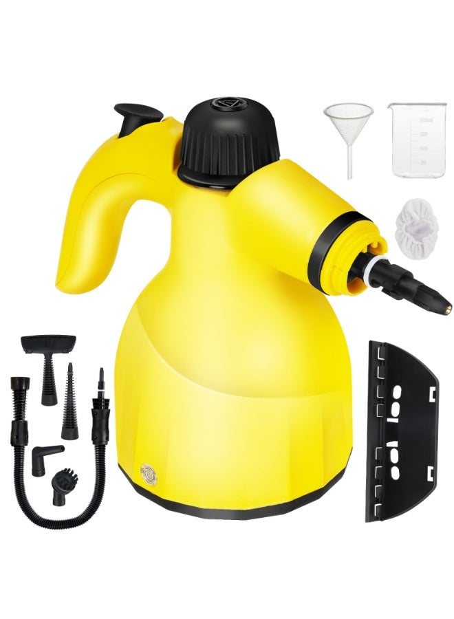 Steam Cleaner Handheld 1200W High Pressure Portable Steamer for Home Kitchen Bathroom Sofa Carpet Floor, Fast Heating, Chemical Free, Multi-Purpose with 10 Accessories, Pet Safe Upholstery Tool - Image 1