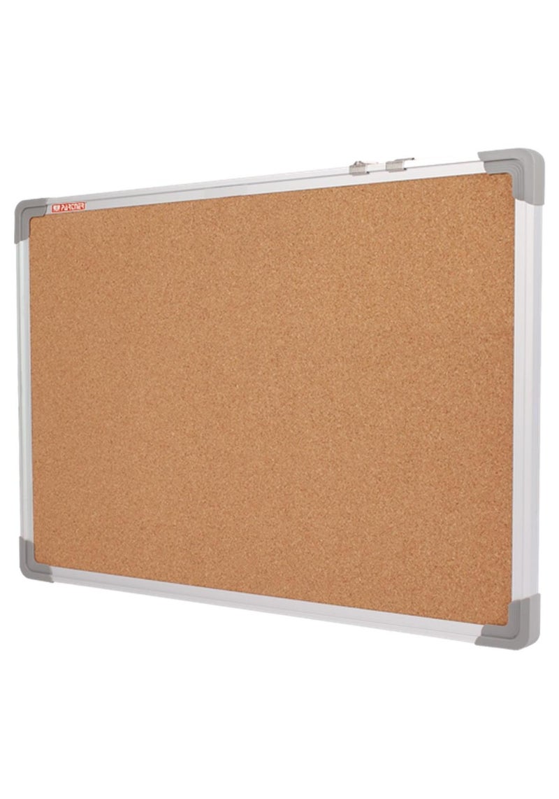 PARTNER لوحة إعلانات من الفلين مزدوجة الجوانب مقاس 45 × 60 سم - Image 1