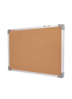 PARTNER 45X60cm Size Double Sided Cork Notice Board  - Image 1
