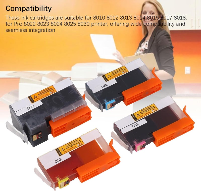 Colorful 912XL Ink Cartridge Set for 8010 8012 8013 8014 8015 8017 8018 8022 8023 8024 8025 8030 Printer - Image 5