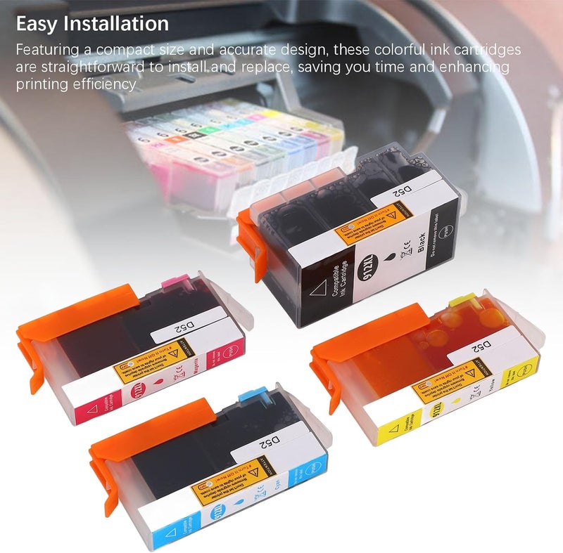 Colorful 912XL Ink Cartridge Set for 8010 8012 8013 8014 8015 8017 8018 8022 8023 8024 8025 8030 Printer - Image 4