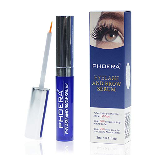 Phoera PHOERA Eyelash Rapid Growth Serum Lengthen Thickening EyeBrow Enhancer UK AQUAPURITY 