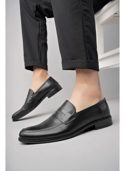 muggo H0140 Guaranteed Men's Daily Classic Leather Shoes