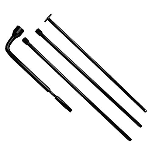 LECWOF Spare Tire Tool Kit with Leather Bag Set Replacement 2005-2018 fit for Nissan Frontier Titan Pathfinder Fit for Infiniti Jx35 Qx4 Qx56 Qx60 fit for Amanda Xterra 2005-2015 - Image 2